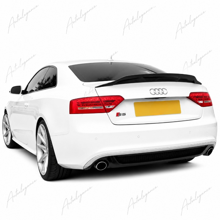 🔥ART.9916 SPOILER POSTERIORE PER AUDI A5 B8 8T COUPE 2007-16 NERO LUCIDO🔥
