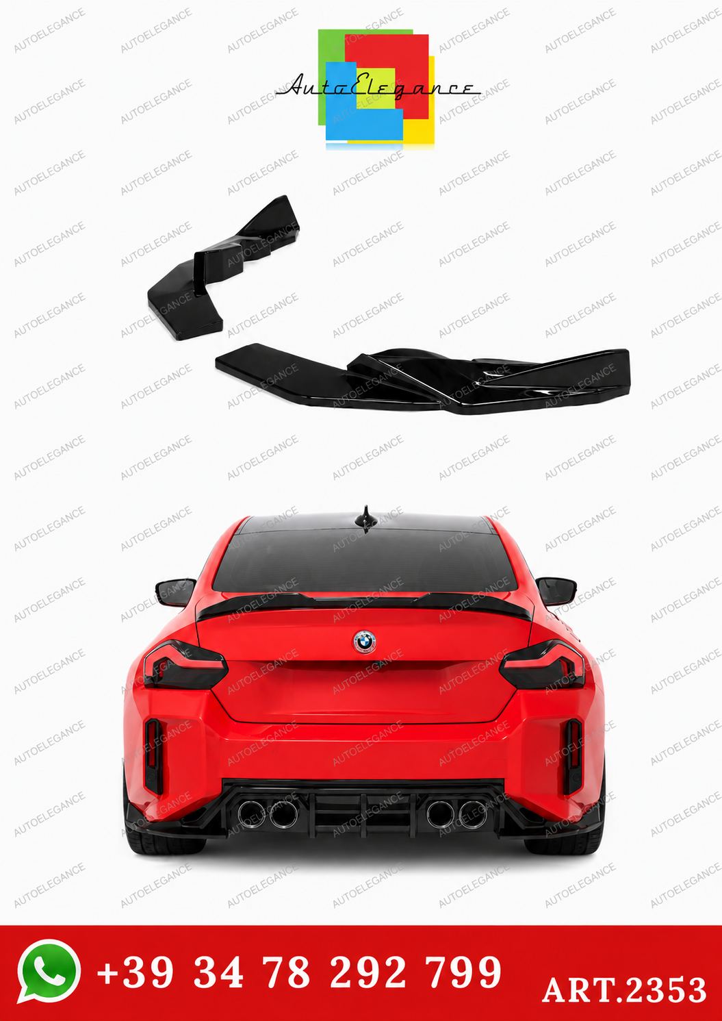 💕ART.2353 FLAP BMW M2 G87 2023+💕