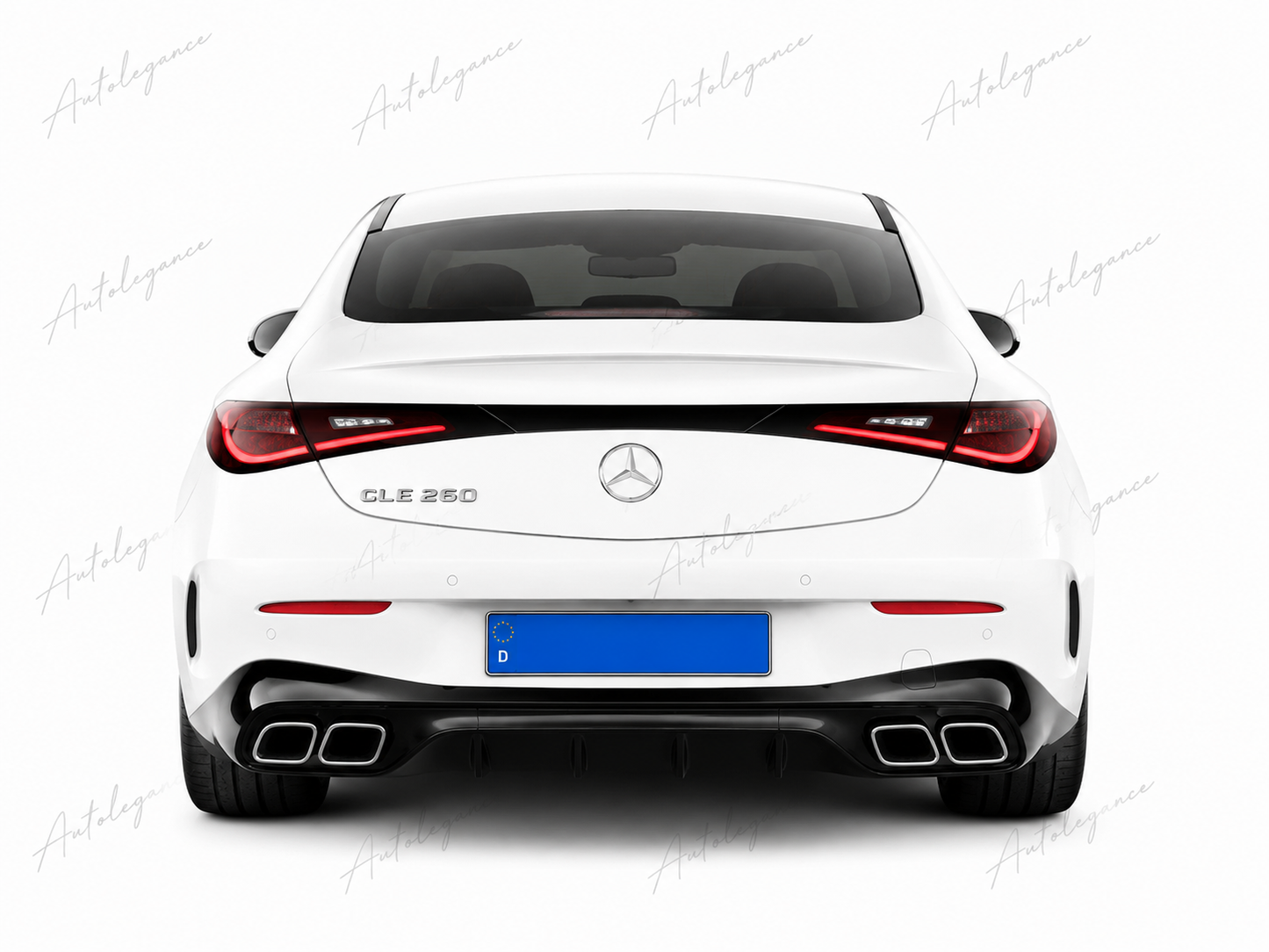 💕ART.9893  Diffusore mercedes  w236 c236 cle look 63 s AMG nero💕
