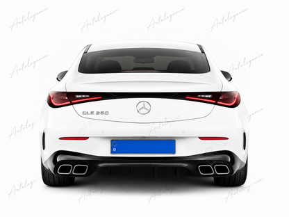 💕ART.9893  Diffusore mercedes  w236 c236 cle look 63 s AMG nero💕