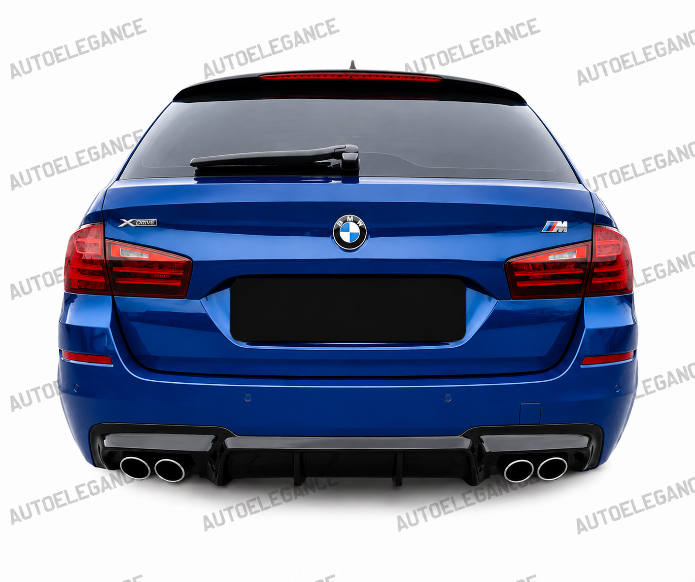 ART. 0086 DIFFUSORE BMW SERIE 5 F10 F11  NERO LUCIDO