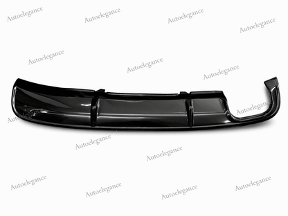 🔥ART.0445 DIFFUSORE POSTERIORE NERO LUCIDO PER AUDI A4 B9 8W 2015–2018 🔥