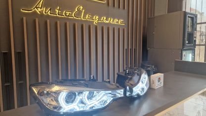 HEADLIGHTS SUITABLE FOR BMW 3 SERIES F30 F31 2015-2018 CHROME