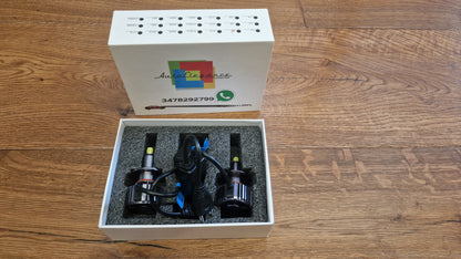 Kit LED H7 per Mercedes CLASSE A W169 Anabbaglianti Fari Lenticolari CANbus 6500