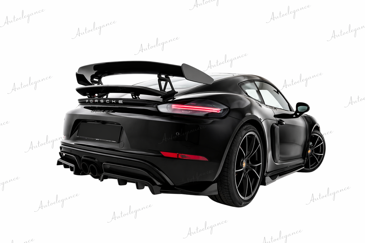 🔥ART.9668 SPLITTER POSTERIORE(CON BARRE VERTICALI PORSCHE 718 CAYMAN GTS 982c🔥