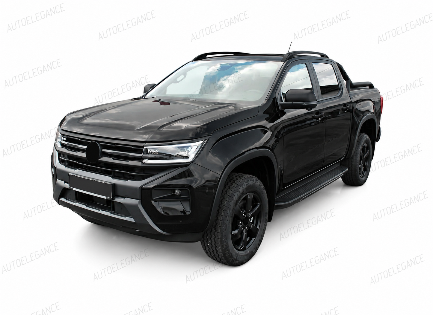 💫ART.10150 Barre sul tetto TENZO-R in alluminio nero per VW Amarok II 2022+💫