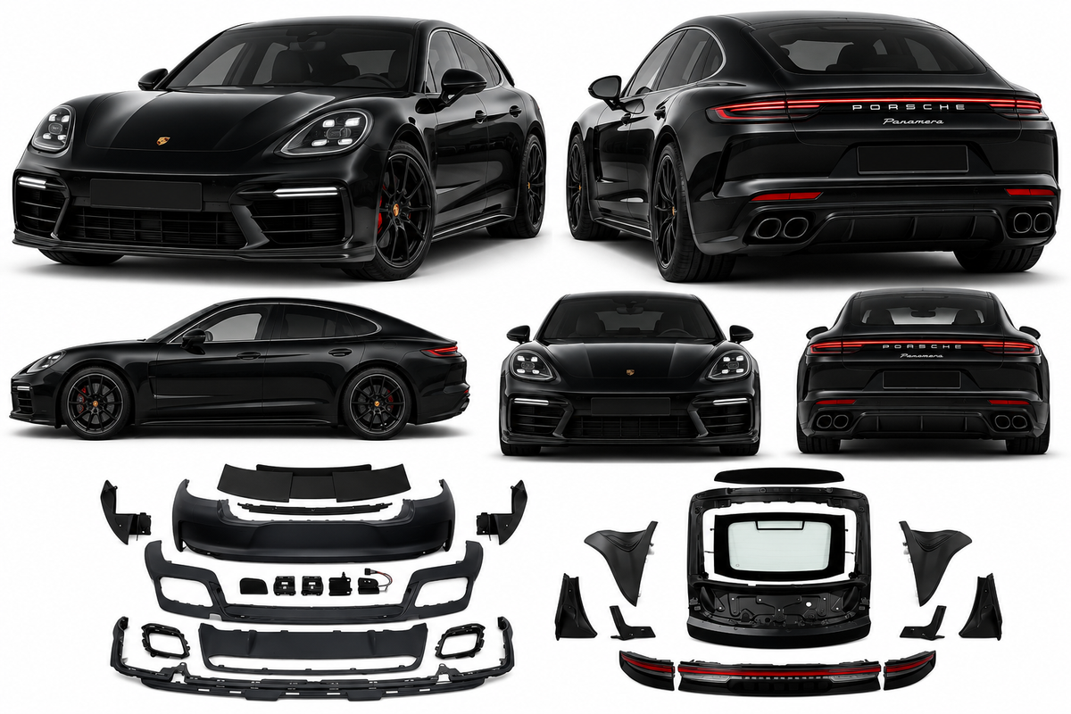 ART.10719 BODYKIT ADATTO  PER Porsche Panamera 970.1 / 970.2 Look 976