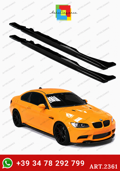 2361⭐Sotto Minigonne adatte per BMW M3 E92 Coupé 07–13 BMW M3 E93 Cabrio 08–13⭐