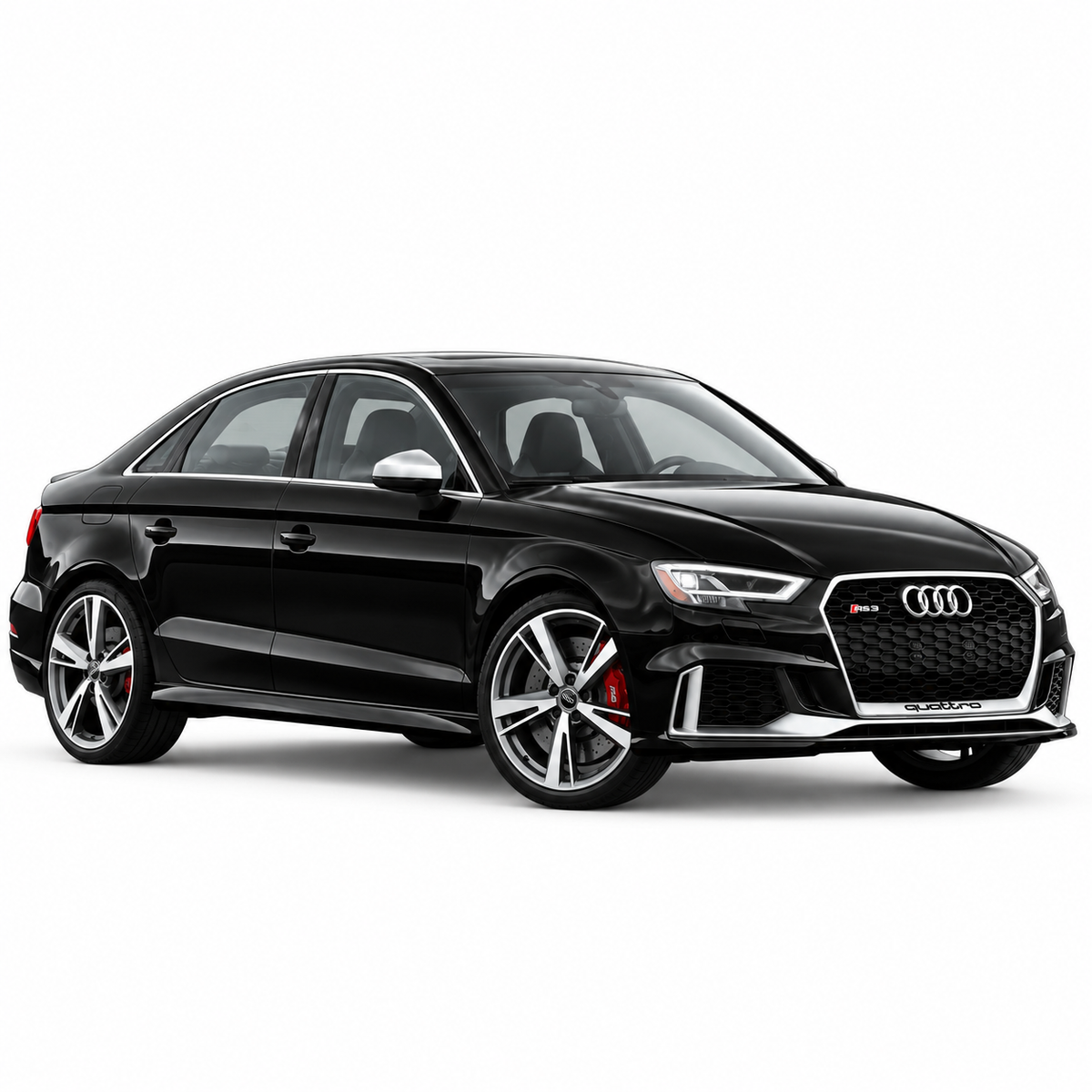 👉Minigonne laterali look RS3 per Audi A3 (8V) berlina (2012-2019)👈