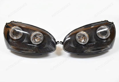 ART.0377 FARI ANTERIORI ADATTO PER VW GOLF 5