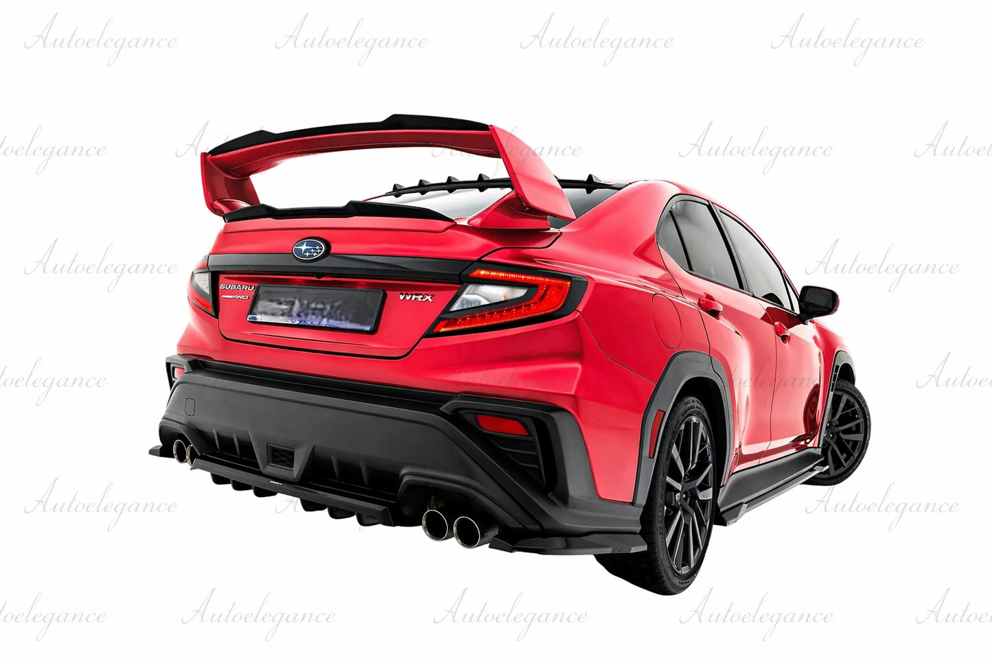 🔥ART.9596 SPLITTER POSTERIORE (CON BARRE VERTICALI) PER SUBARU WRX STI Mk2🔥