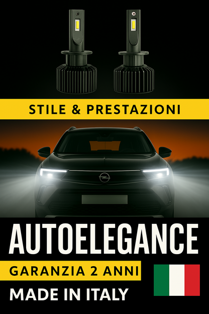⭐ KIT LED D3S 6000K ANABBAGLIANTI PER OPEL MOKKA – LUCE BIANCA POTENTE⭐