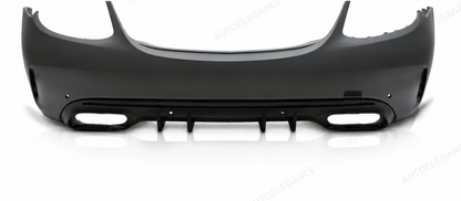 💕PARAURTI POSTERIORE MERCEDES CLASSE C W205 18-21 LOOK AMG C63 PDC💕