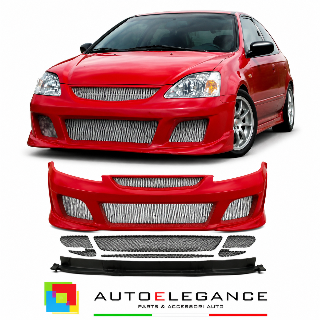 PARAURTI ANTERIORE HONDA CIVIC 01-06