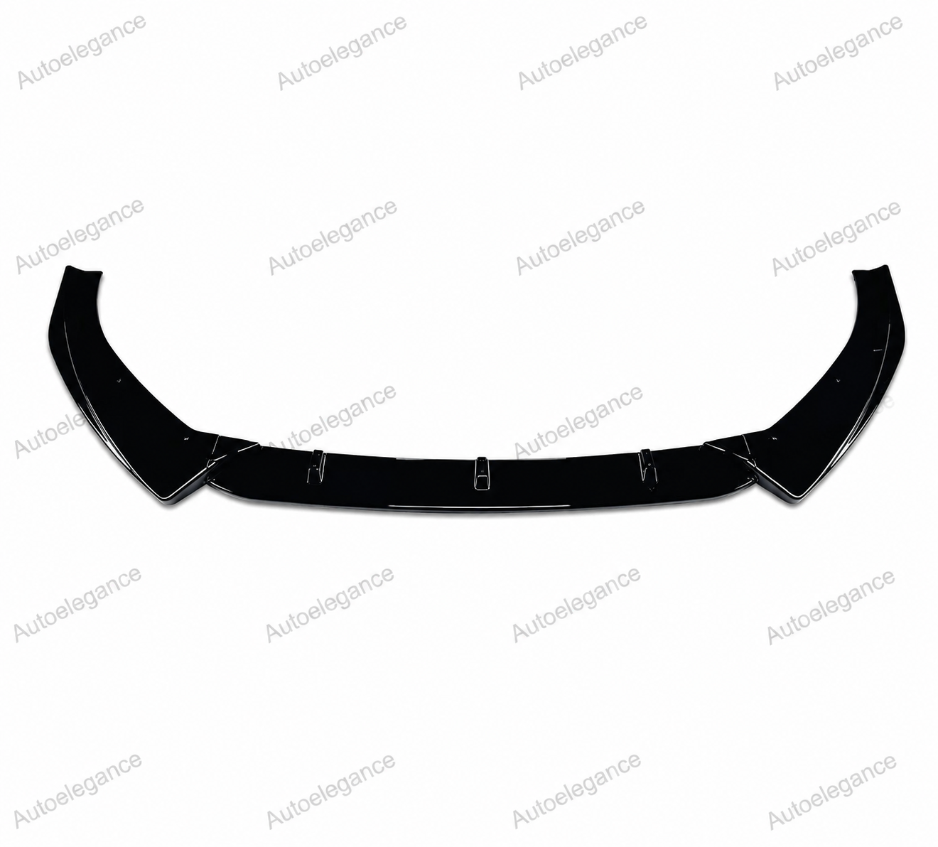 🔥ART.9894 SPLITTER ANTERIORE PER AUDI A3 S3 S LINE 8V NERO LUCIDO 2017-2020🔥