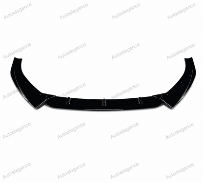 🔥ART.9894 SPLITTER ANTERIORE PER AUDI A3 S3 S LINE 8V NERO LUCIDO 2017-2020🔥