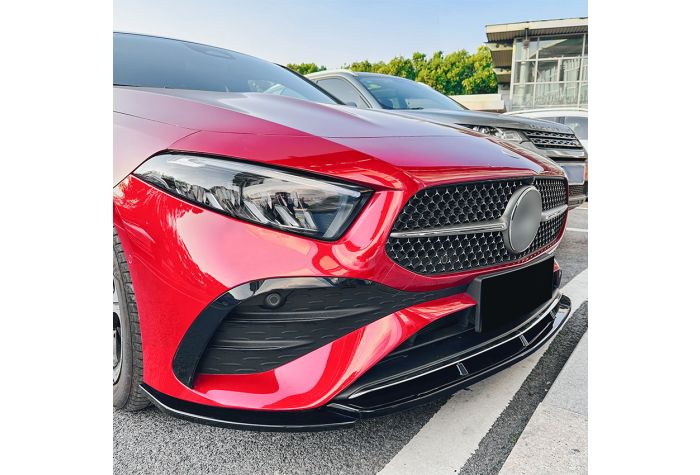 😍FRONT SPLITTER suitable for Mercedes W177 A-Class restyling with AMG-Line😍