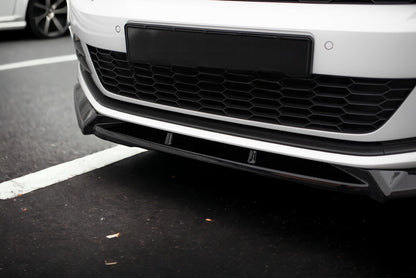 FRONT SPLITTER SUITABLE FOR V.2 VOLKSWAGEN SCIROCCO MK3 FACELIFT 