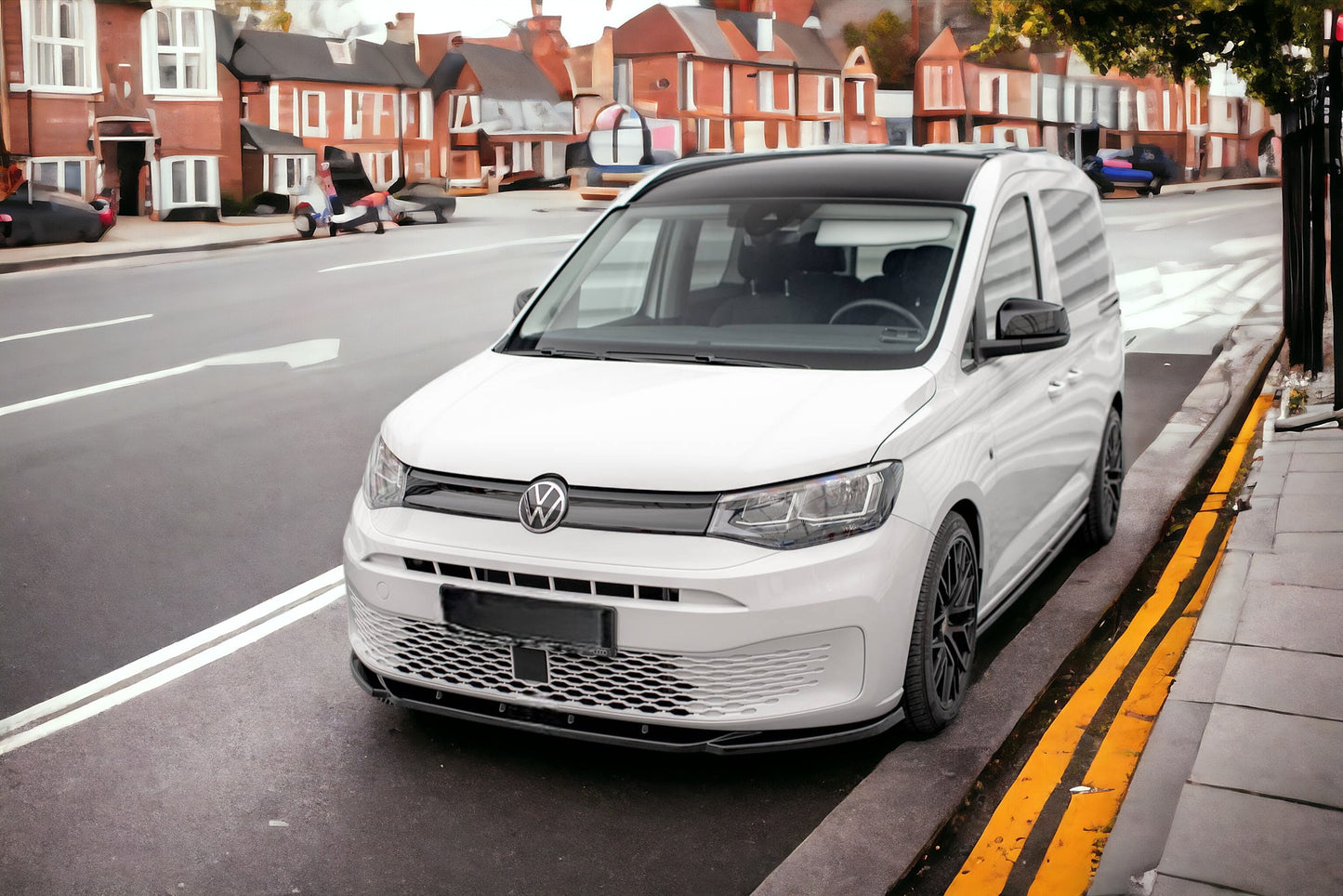 FRONT SPLITTER V.1 SUITABLE FOR VOLKSWAGEN CADDY MK5 