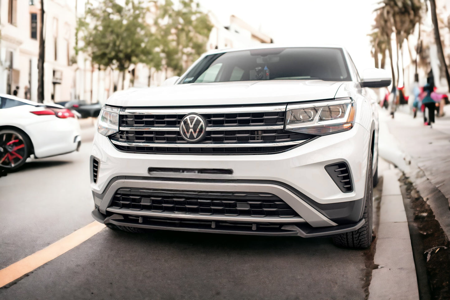 SPLITTER ANTERIORE V.1 ADATTO PER VOLKSWAGEN ATLAS CROSS SPORT