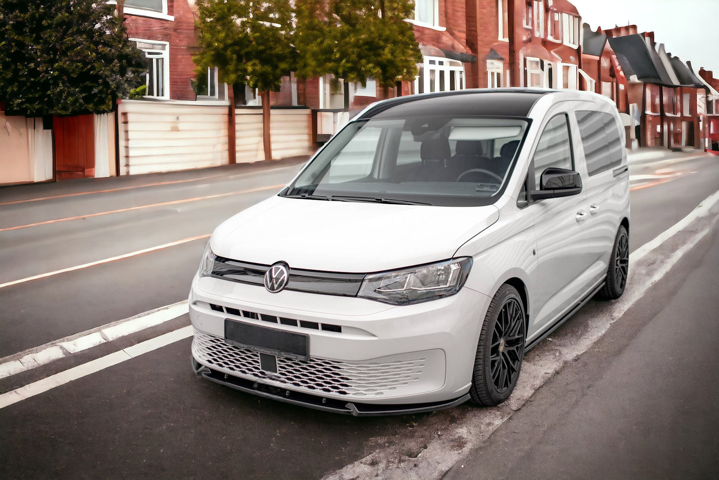 SPLITTER ANTERIORE V.2 PER VOLKSWAGEN CADDY MK5