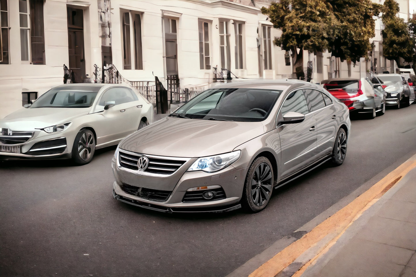 MINIGONNE LATERALI V.2 ADATTE PER VOLKSWAGEN PASSAT CC