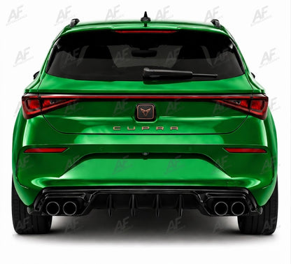 💕ART. 1437+ART.2020 FLAPS+DIFFUSORI CUPRA FORMENTOR /LEON  20+ NERO LUCIDO💕