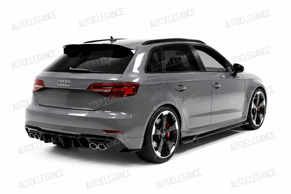 💕ART.10086 DIFFUSORE LOOK RS3 AUDI A3 8V SLINE RESTYLING 2017+  💕