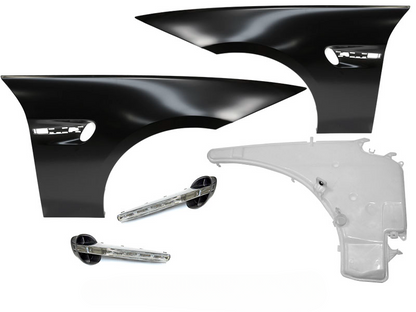 FENDERS SPORT STYLE CON LED ADATTO PER BMW E90 E91 05-11