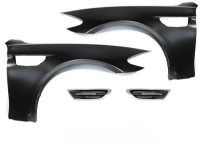 PARAFANGHI SPORT STYLE CON LED adatti per BMW F10 F11 10-16