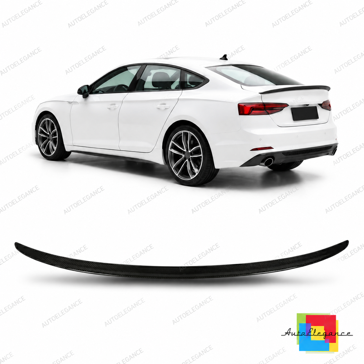 ⭐1436 SPOILER SUITABLE FOR CUPRA FORMENTOR 2020+ GLOSSY BLACK SPORTY LOOK⭐ 