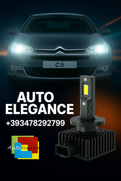 💕COPPIA LAMPADE D1S LED DA XENON A LED PER CITROEN C5 II 💕