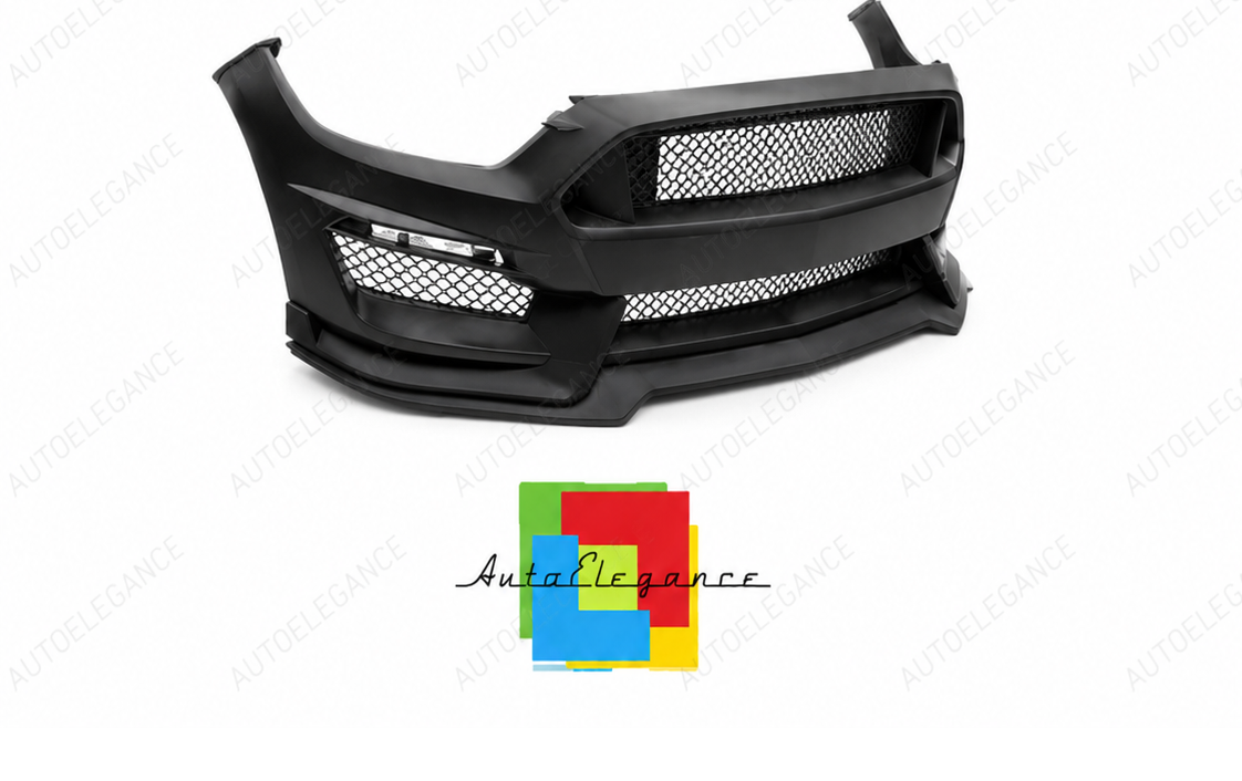 💕PARAURTI ANTERIORE FORD MUSTANG 15-17 LOOK GT350💕