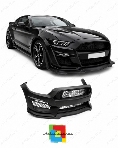 💕PARAURTI ANTERIORE FORD MUSTANG 15-17 LOOK GT350💕