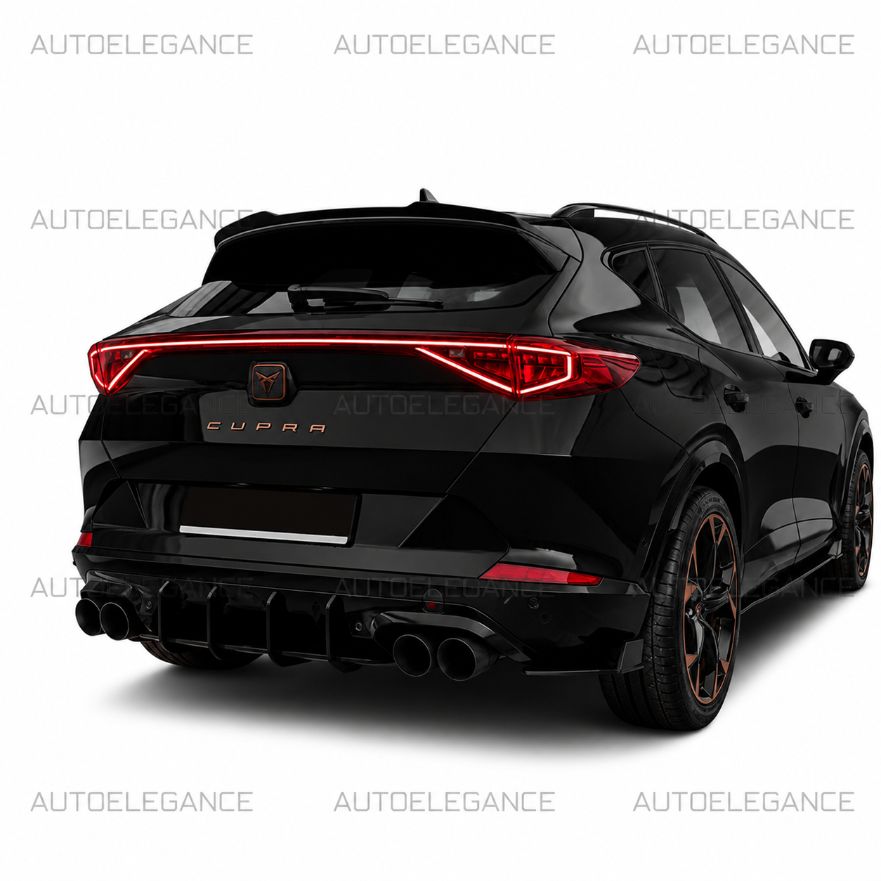 💫Splitter Posteriore + Flaps Nero Lucido Per Cupra Formentor MK1 2020-2024💫