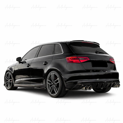 🔥ART.9620 DIFFUSORE NERO LUCIDO AUDI A3 8V Sportback 13-16 SOLO PER STANDARD🔥