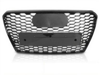 💫ART.4768 Griglia Sportiva Nero Lucido per AUDI A7 C7 4G 10-14💫
