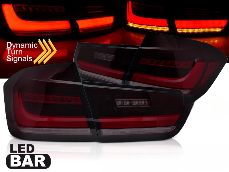 💫ART.6998 Fanale posteriore LED rosso fume adatto per BMW F30 2011-2018💫