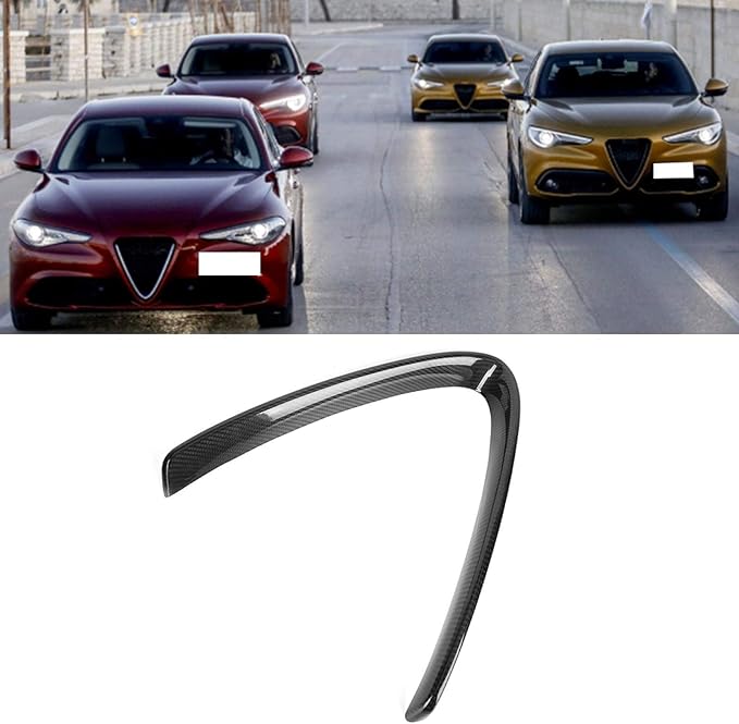 COVER GRIGLIA LOOK CARBONIO ADATTO PER ALFA ROMEO GIULIA ALFA ROMEO GIULIA 2015-2021