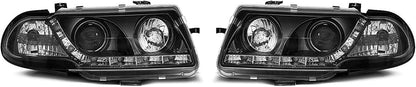 💫ART.6442 FARI DAYLIGHT per OPEL ASTRA F 1991-1994 NERI 💫