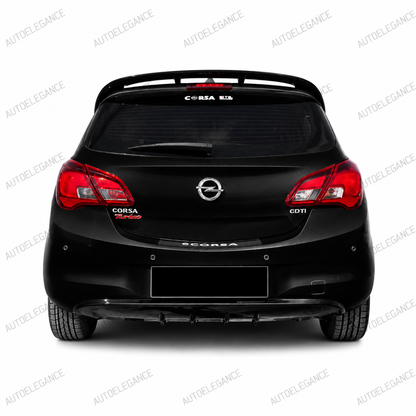 💕ART.2153 SPOILER CORSA E 5 PORTE 2014-2019 NERO LUCIDO💕