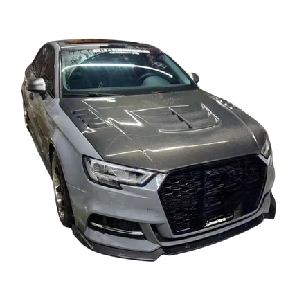 💫ART.4270 Cofano (in carbonio) adatto per Audi A3 2017-2019 Sedan / Sportback💫