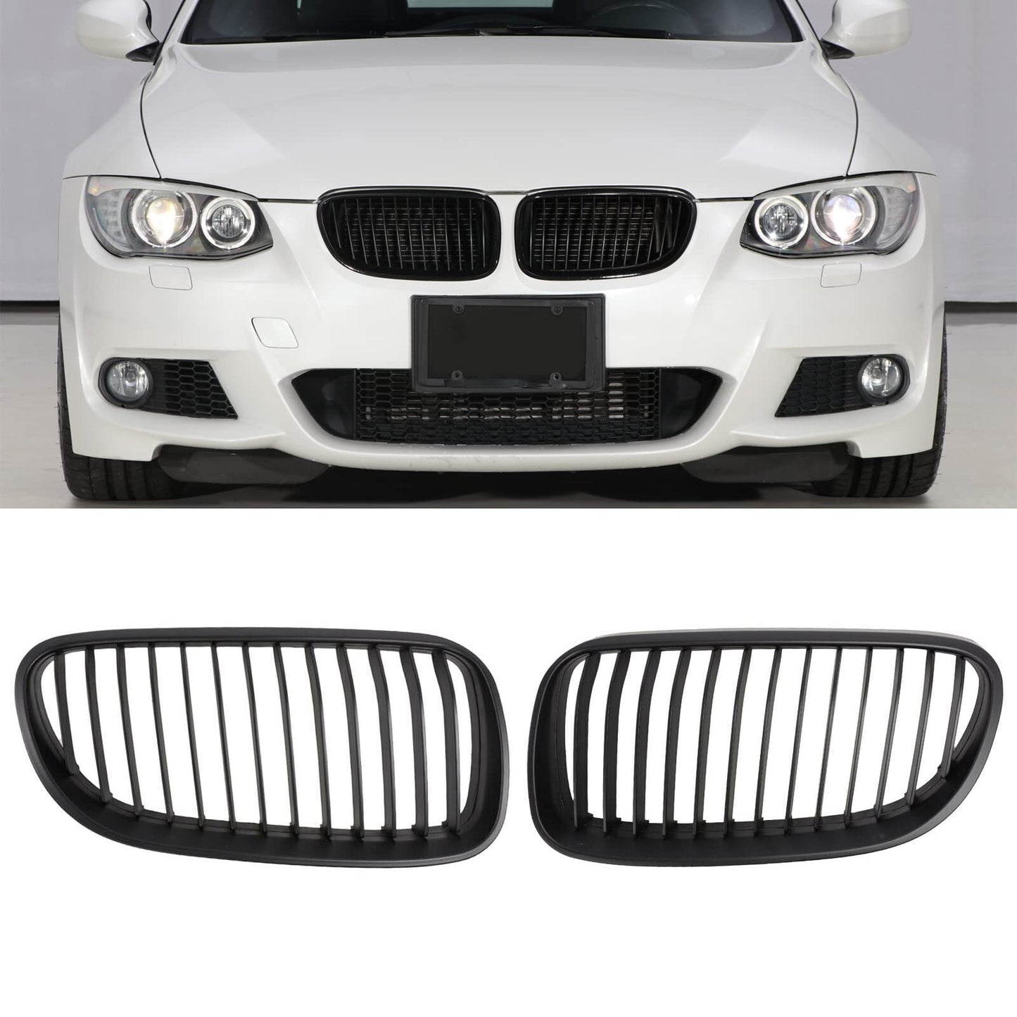 💫ART.7380 GRIGLIA SPORTIVA NERO OPACO per BMW E92 / E93 06-10💫