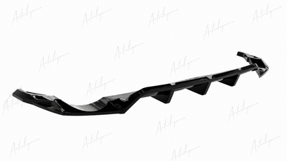 🔥ART.9687 SPLITTER POSTERIORE CON BARRE VERTICALI PER AUDI RSQ8 Mk1 FACELIFT🔥