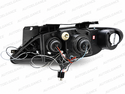 ART.10710 FARI  ANTERIORI ADATTO  PER CITROEN XSARA 97-00 NERO