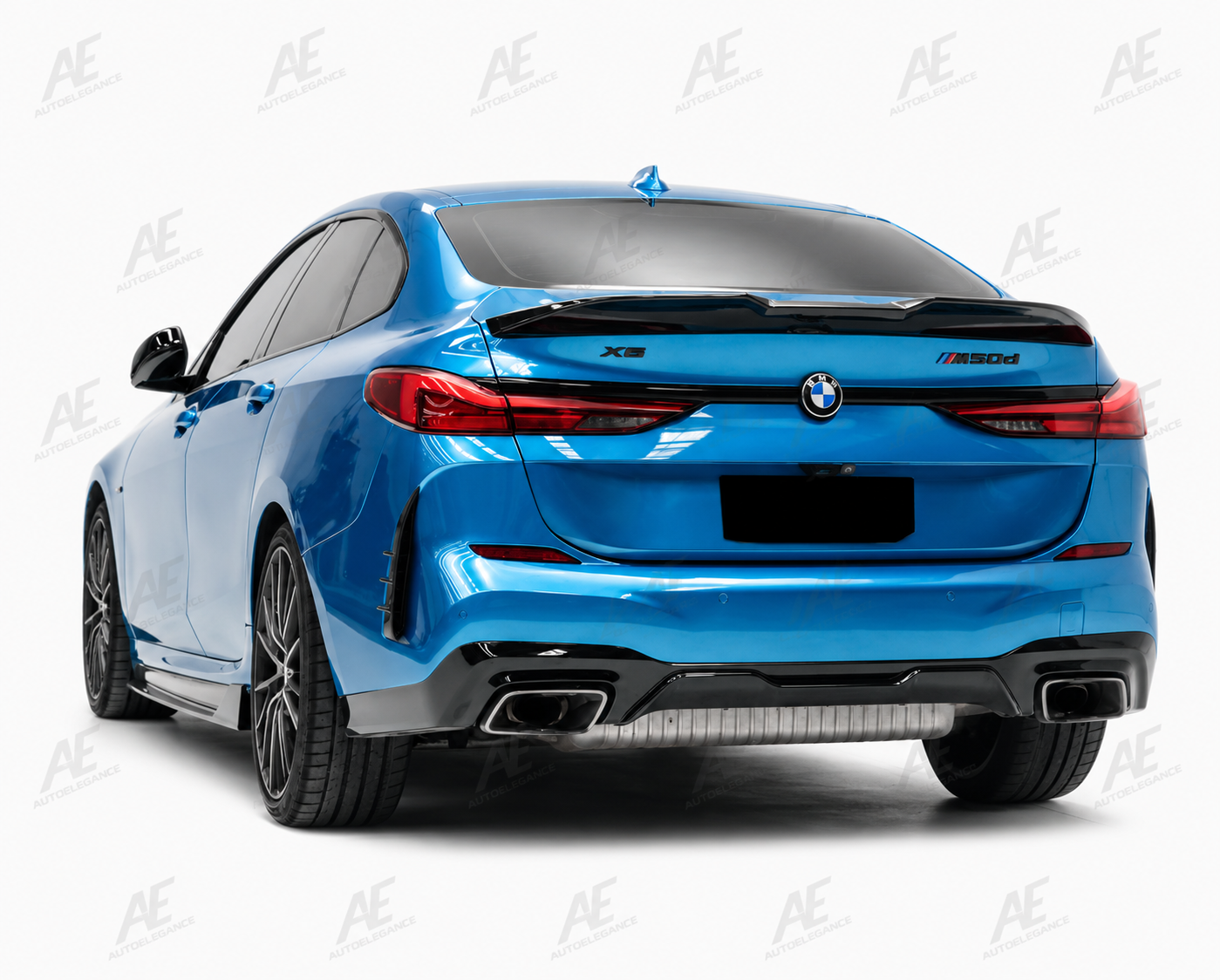 💕DIFFUSORI BMW SERIE 2 F44 M-SPORT NERO  LUCIDO 2020+💕