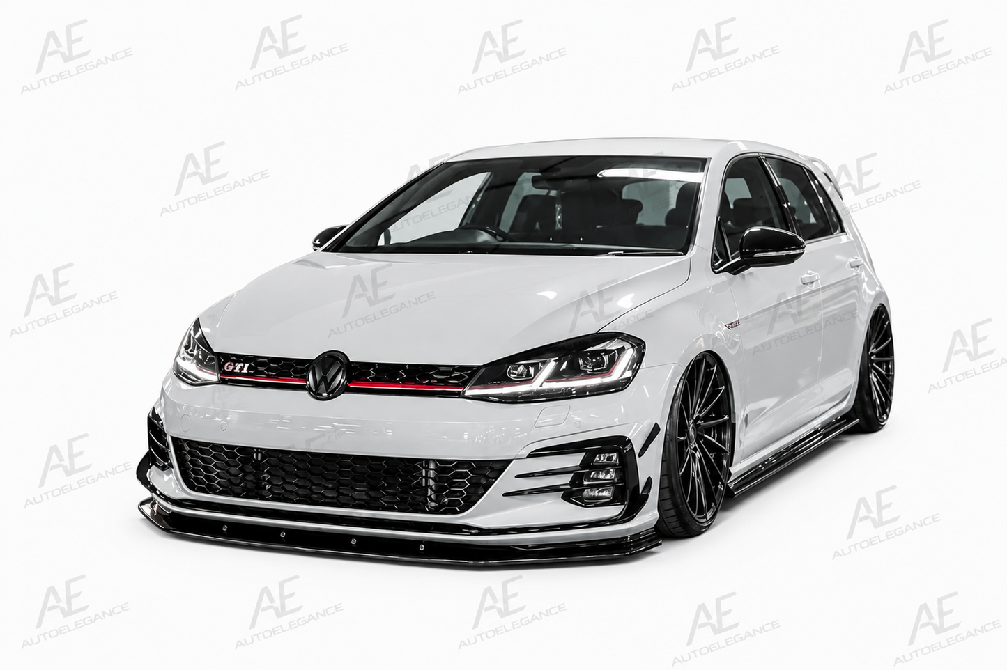 💕ART.10097 SPLITTER VW Golf 7.5 GTI (2017-2019) Nero lucido💕