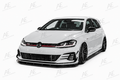 💕ART.10097 SPLITTER VW Golf 7.5 GTI (2017-2019) Nero lucido💕