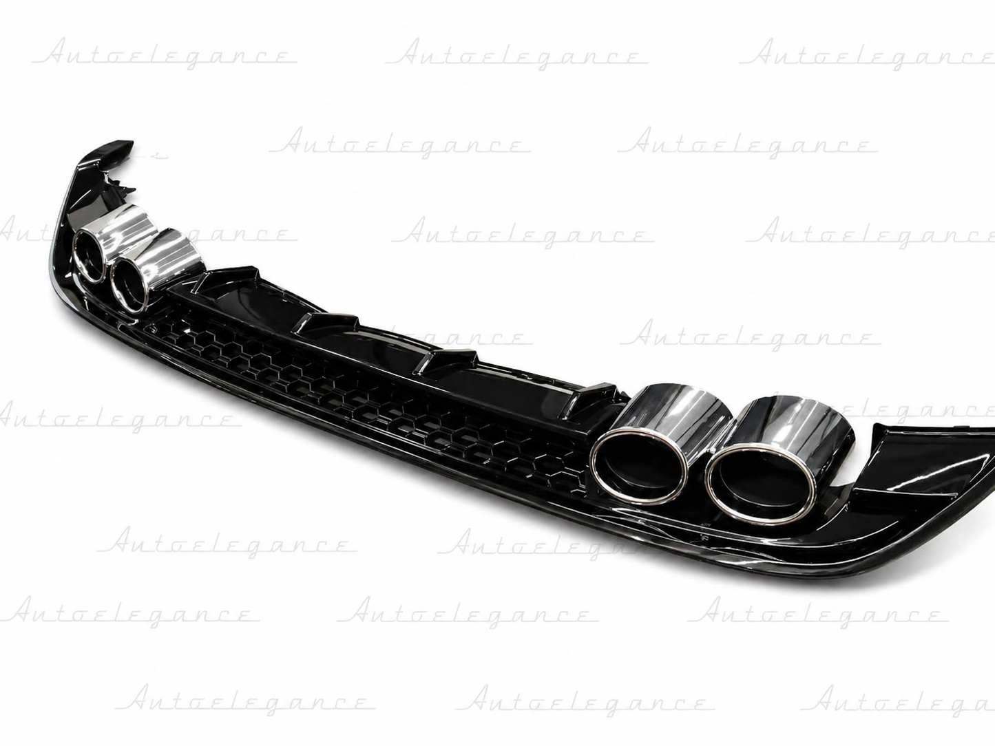 🔥ART.0348 DIFFUSORE ADATTO PER VW GOLF 7.5 2+2 NERO LUCIDO🔥