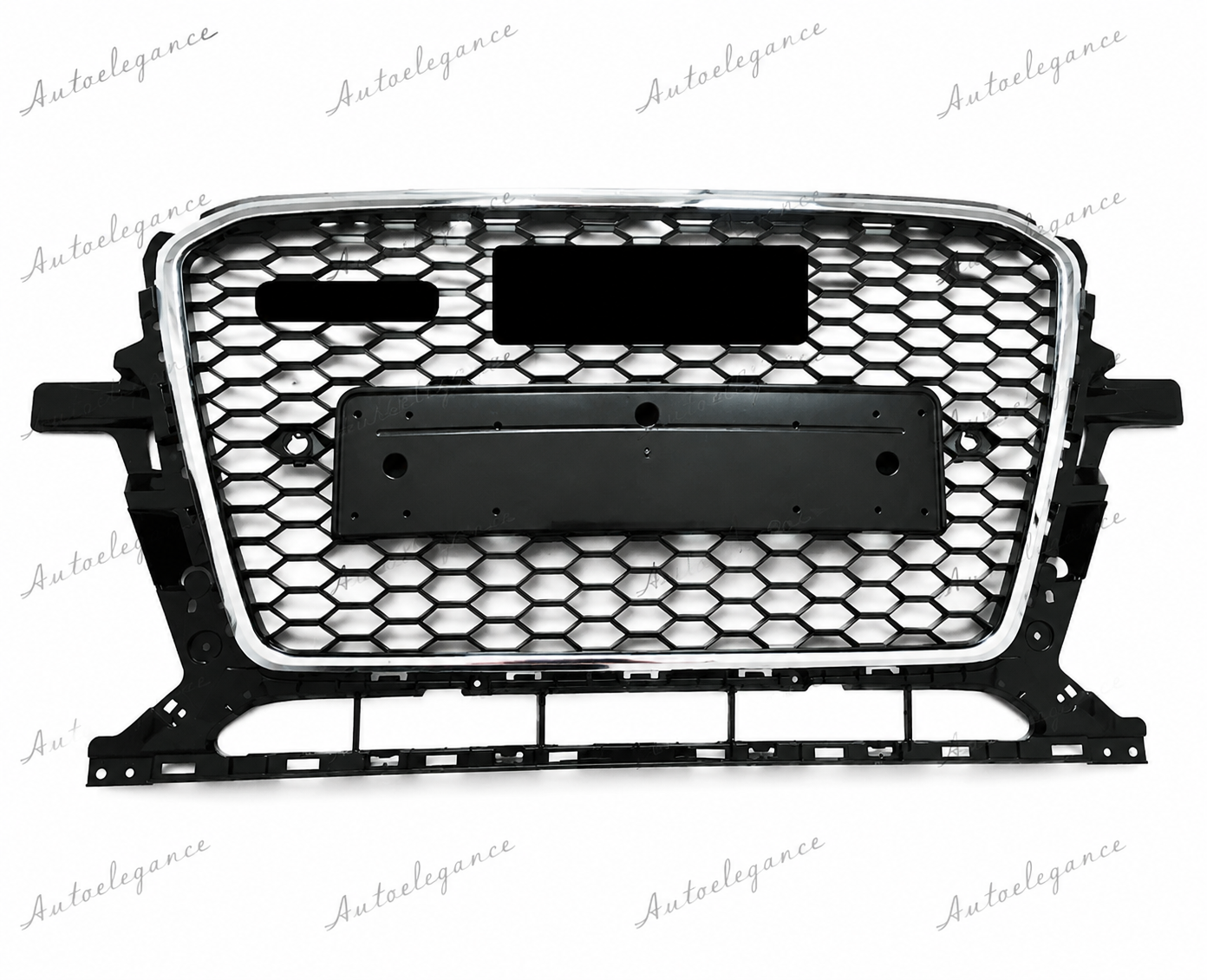 🔥ART.0584 GRIGLIA ADATTO PER AUDI Q5 8R 2012-2016 LOOK RSQ5 BORDO CROMATO🔥